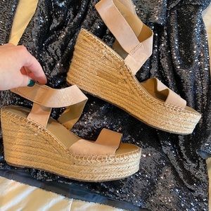 franco sarto espadrille wedges